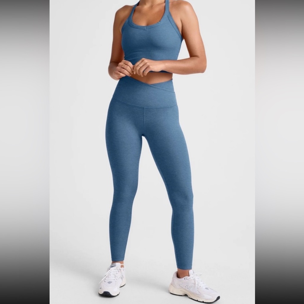 #236. Beyond Yoga Spacedye At Your Leisure High Waisted Midi Legging
